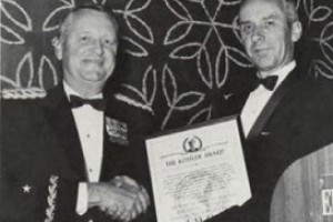Award winner - Helicopter Units in the Republic of Viet Nam; BG John Tolson