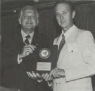 Chapter Member Increase Contest 1976 won by Los Angeles Chapter at Forum-32. Henry G. Smith, president of the Los Angeles Chapter, received the certificate awarded to his Chapter for the greatest numerical growth.