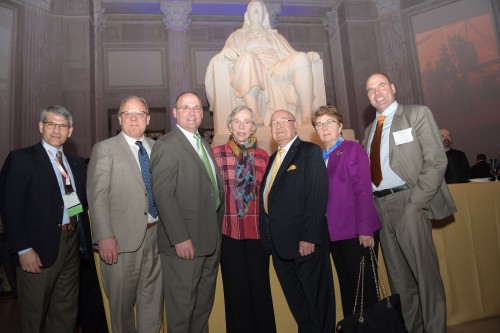Piasecki & Sikorsky Families, Memoirs of our Pioneers reception at the Franklin Institute, Monday evening, May 13, 2019. (VFS photo by Kenneth I. Swartz. CC-BY-SA 4.0)