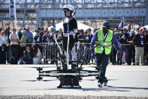 DragonAir Aviation at the GoFly Celebration of Flight, at Mofffett Airfield, NASA Ames Research Center, California, Feb 29, 2020. (VFS photo by Kenneth I. Swartz. CC-BY-SA 4.0)