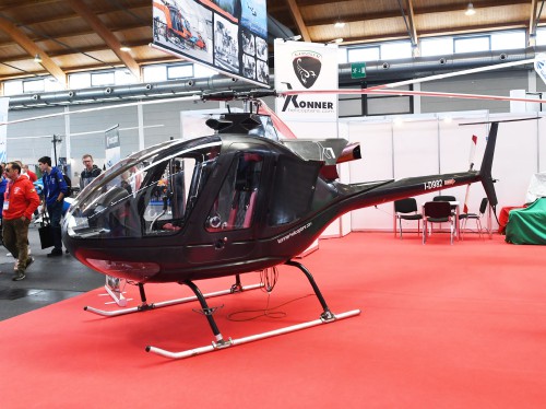 Konner K1 (I-D982), photographed at AERO Friedrichshafen 2022, in Friedrichshafen, Germany, on April 29, 2022. (VFS Photo by Kenneth I. Swartz, CC BY-SA 4.0)