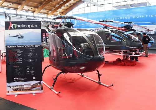 Konner K1 (I-D982), photographed at AERO Friedrichshafen 2022, in Friedrichshafen, Germany, on April 29, 2022. (VFS Photo by Kenneth I. Swartz, CC BY-SA 4.0)
