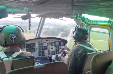 UH-1-Huey-In-Flight