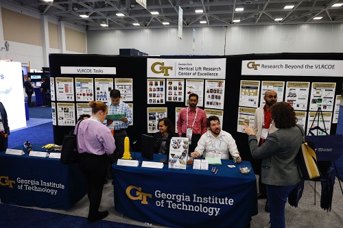 Georgia Institute of Technology in the Forum 81 Exhibit Hall. Forum 81 took place in Virginia Beach, Virginia, May 20–22, 2025. (Photo by Warren Liebmann CC BY-SA 4.0)