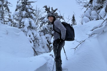 Mikael-UphillSkiing-Quebec
